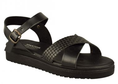 Πέδιλα γυναικεία | Υφαντίδης | 125310 | Μαύρο - Υφαντίδης - 